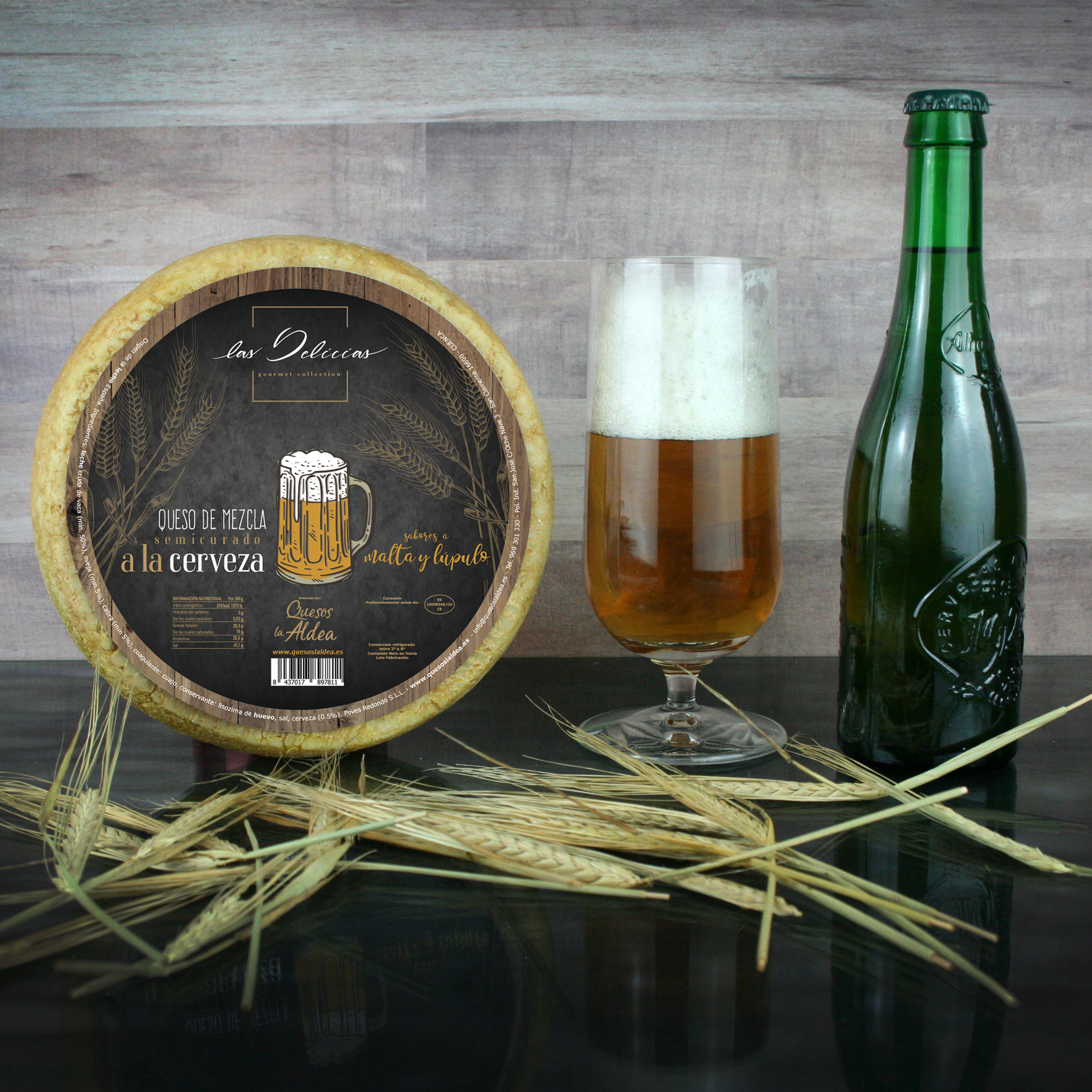 Quesos la Aldea – Las Delicias Cerveza 01